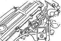  Проверка устройства предварительного прогрева Mazda 626