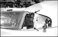  Фары головного света Mazda 626